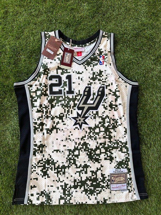 HWC Swingman Mitchell & Ness NBA Tim Duncan #21 San Antonio Spurs 2013/14