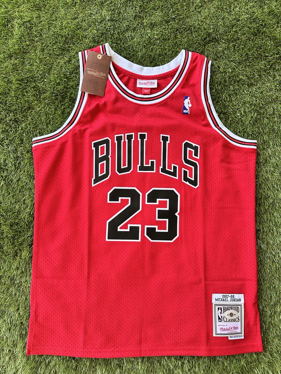 HWC Swingman Mitchell & Ness NBA player Michael Jordan #23 Chicago Bulls 1997/98